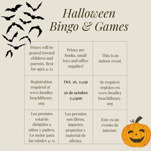 Halloween Bingo & Ga